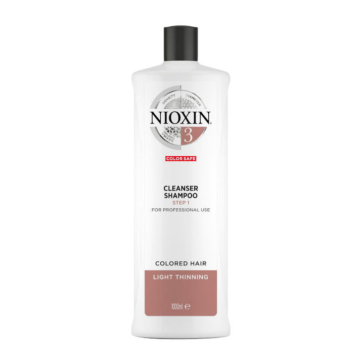 Nioxin Prof System 3 Cleanser Shampoo 1000ml - Kess Hair and Beauty