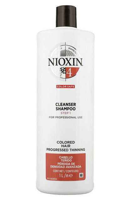 Nioxin Prof System 4 Cleanser Shampoo 1000ml - Kess Hair and Beauty