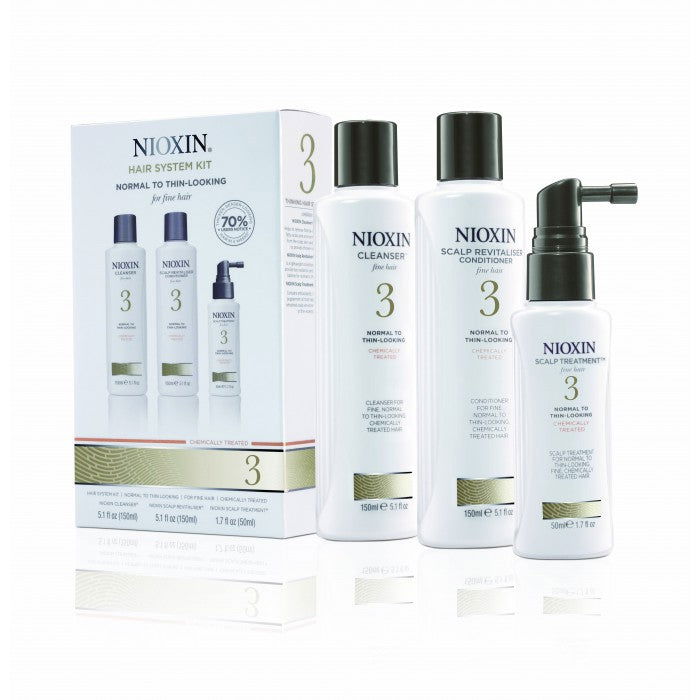 Nioxin System 3 Trial Kit - Kess Hair and Beauty