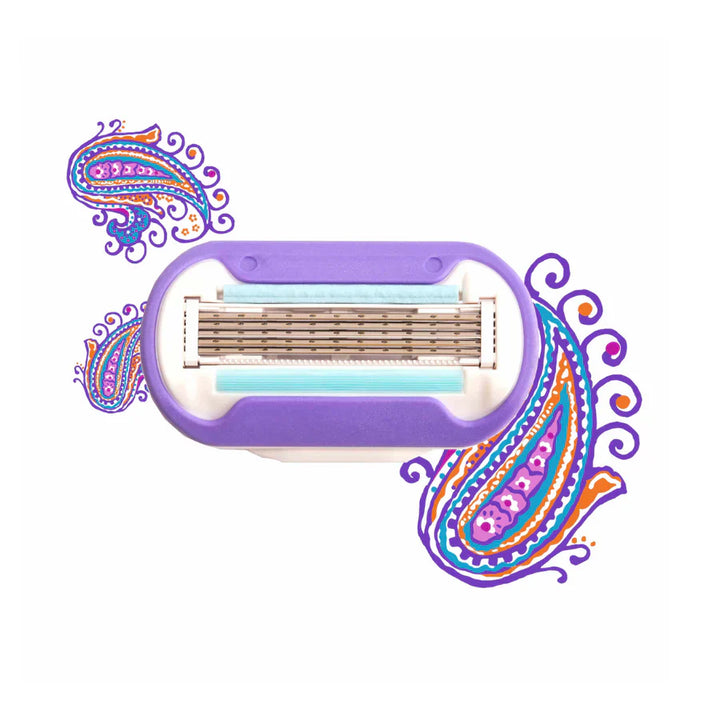 Gillette - Venus Cartridges Swirl Vera Bradly Extra Smooth Pack of 4 Catridges