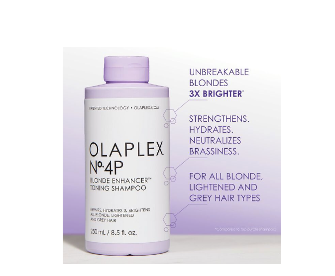 Olaplex No 4p Bond Maintenance Purple Shampoo 250ml - Kess Hair and Beauty