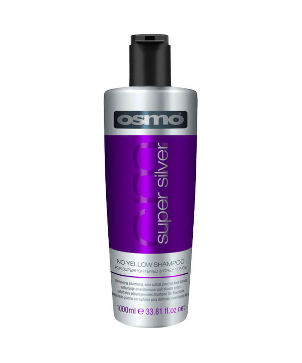 Osmo Super Silver No Yellow Shampoo 1000ml - Kess Hair and Beauty