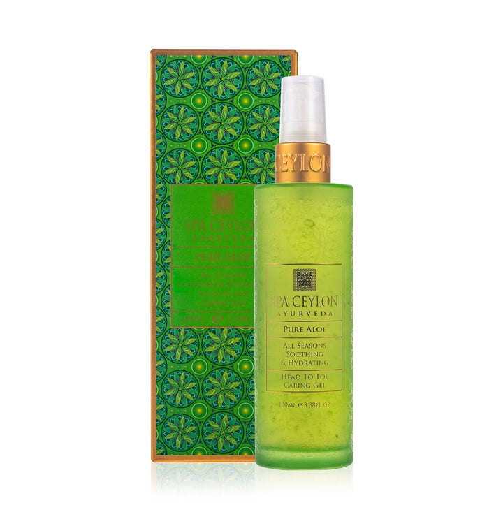 PURE ALOE - All Seasons - Soothing & Hydrating Head To Toe Caring Gel -100ml - Kess Hair and Beauty