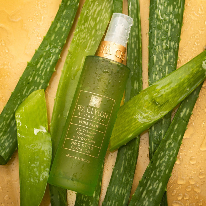 PURE ALOE - All Seasons - Soothing & Hydrating Head To Toe Caring Gel -100ml - Kess Hair and Beauty