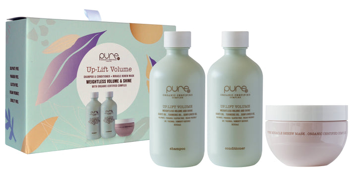 Pure Organic Uplift  Volume Trio Gift Set - Kess Hair and Beauty