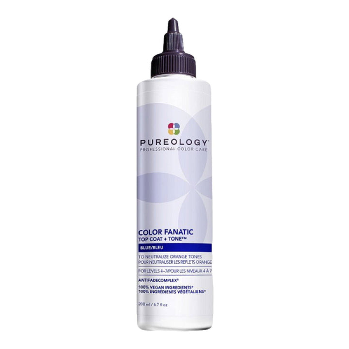 Pureology Colour Fanatic Top Coat + Tone 200ml - Blue - Kess Hair and Beauty