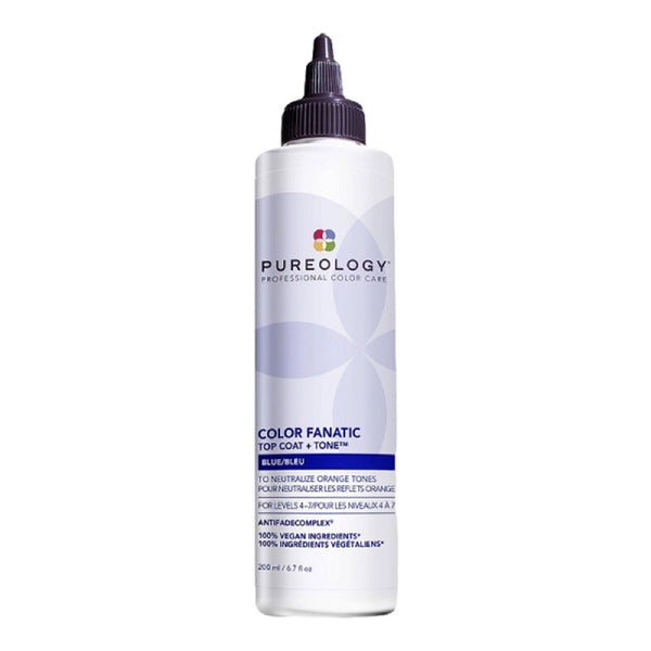 Pureology Colour Fanatic Top Coat + Tone 200ml - Blue - Kess Hair and Beauty