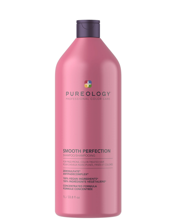 Pureology Smooth Perfection Shampoo 1000ml - Kess Hair and Beauty