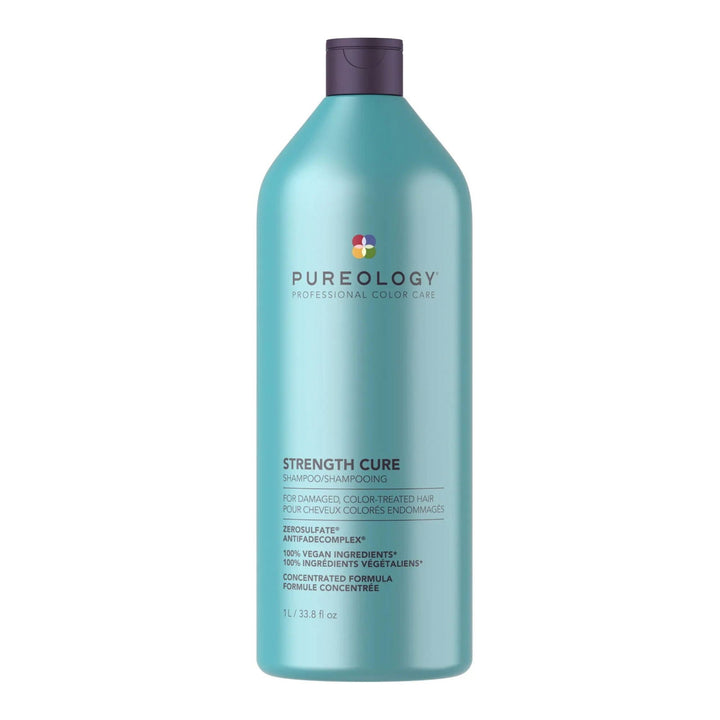 Pureology Strength Cure Shampoo 1000ml - Kess Hair and Beauty