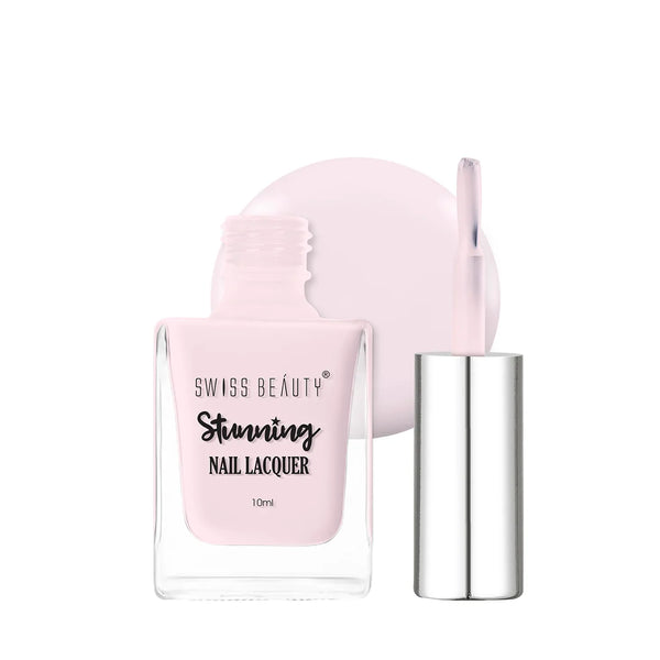 Swiss Beauty Stunning Nail Lacquer Shade No. 01 Nude Pink