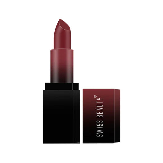 Swiss Beauty - HD Matte Lipstick Hot Cherry Shade No. 4