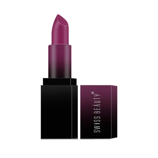 Swiss Beauty - HD Matte Lipstick Attitude Shade No. 12
