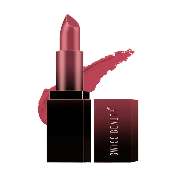 Swiss Beauty HD Matte Lipstick Shade No. 30 Chic Pink