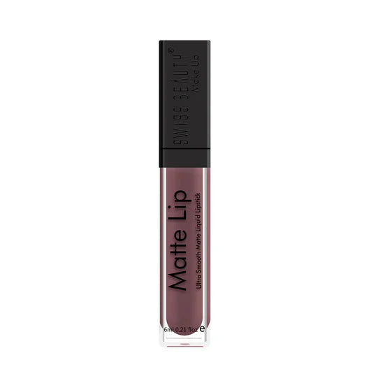 Swiss Beauty - Matte Lip Liquid Lipstick Shade No. 20 Spicy Nude