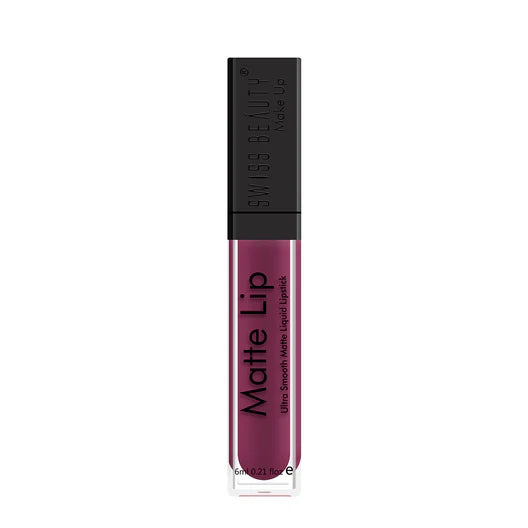 Swiss Beauty - Matte Lip Liquid Lipstick Shade No. 32 Big Berry Shade