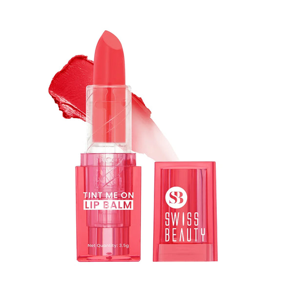 Swiss Beauty Tint Me On Lip Balm Shade No. 03 Cupcake Pink