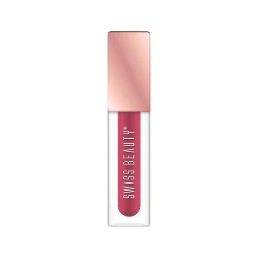 Swiss Beauty - Hold Me Matte Liquid Lipstick Shade No. 14 Intensely Pink