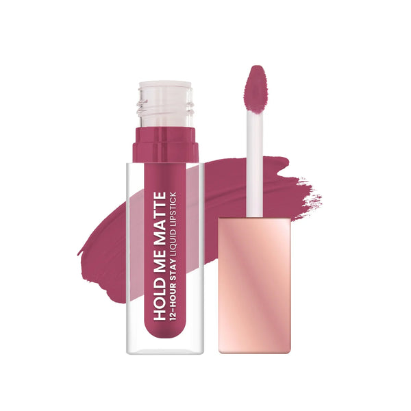 Swiss Beauty Hold Me Matte Liquid Lipstick Shade No. 15 Roughly Plum