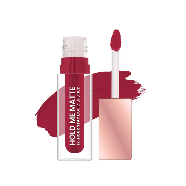 Swiss Beauty Hold Me Matte Liquid Lipstick Shade No. 22 Romance Red
