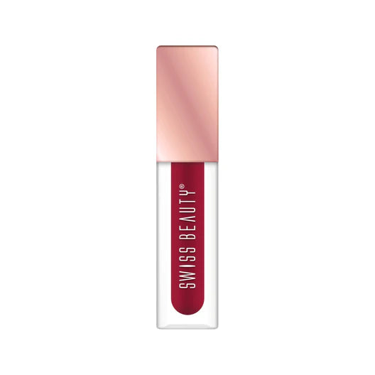 Swiss Beauty - Hold Me Matte Liquid Lipstick Shade No. 26 Red Chilly