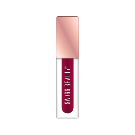 Swiss Beauty - Hold Me Matte Liquid Lipstick Shade No. 28 Passionate Red