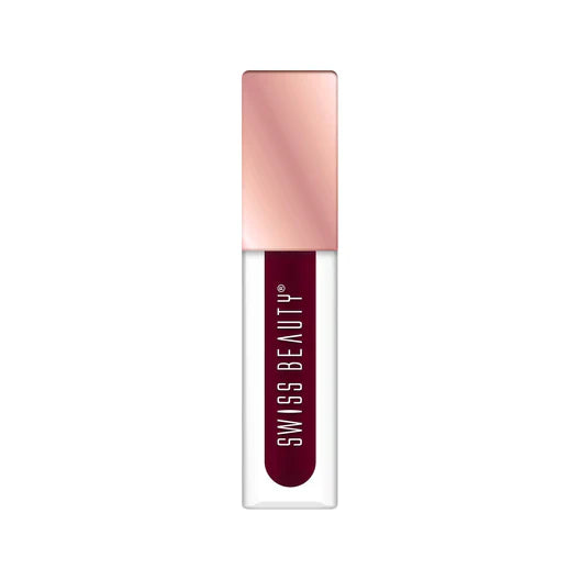 Swiss Beauty - Hold Me Matte Liquid Lipstick Shade No. 30 Wine Me