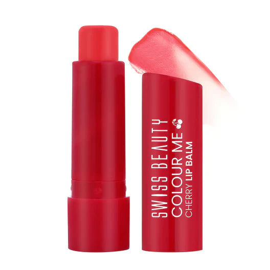 Swiss Beauty - Colour Me Lip Balm Cherry Pop Shade No. 4