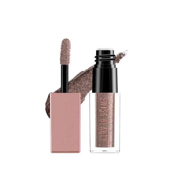 Swiss Beauty Metallic Eyeshadow Shade No. 04 Smoky Storm