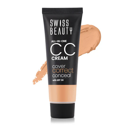 Swiss Beauty - All-In-One CC Cream Sand Beige Shade No. 5