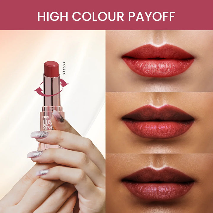 Swiss Beauty - Pure Lustre Lipstick Shade No. 11 Pop Cherry