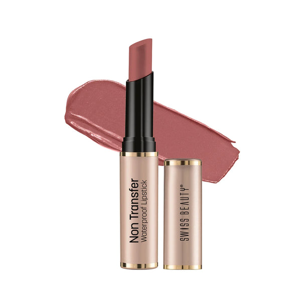 Swiss Beauty Non-Transfer Smooth & Waterproof Lipstick Shade No. 15 Bare
