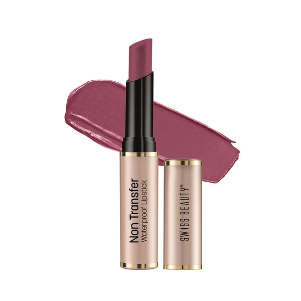 Swiss Beauty Non-Transfer Smooth & Waterproof Lipstick Shade No. 21 Lust-On