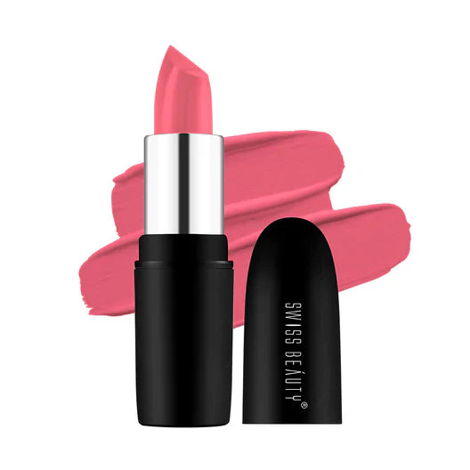 Swiss Beauty - Pure Matte Lipstick Shade No. 202 Peaches N Cream