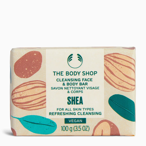 The Body Shop - Shea Cleansing Face & Body Bar 100G