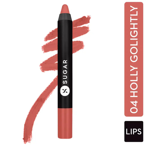 Sugar - Matte As Hell Crayon Lipstick Color: 04 Holly Golightly (Nude) | 2.8 gm