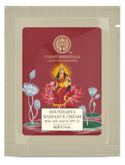 Forest Essentials - Soundarya Radiance SPF25 Cream with 24K Gold - 4 g