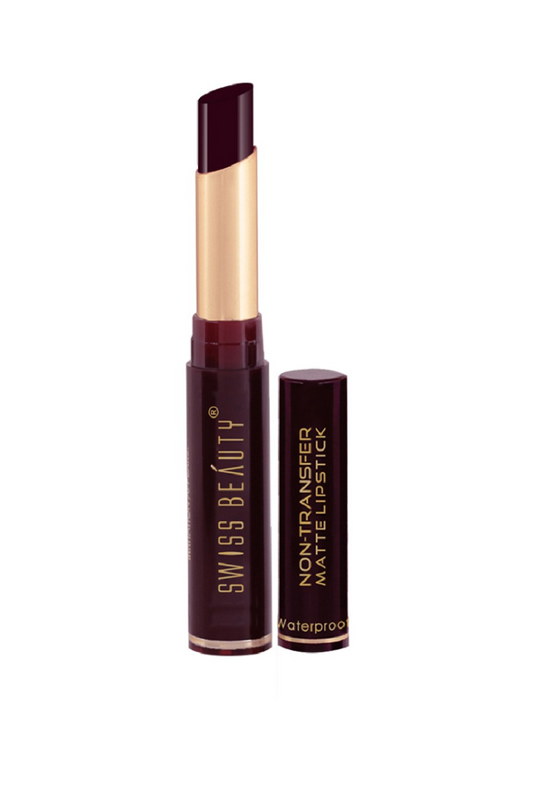 Swiss Beauty Non-Transfer Smooth & Waterproof Matte Lipstick - Naked
