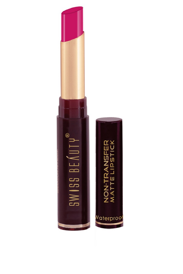 SWISS BEAUTY Non-Transfer Matte Lipstick - First Love 13