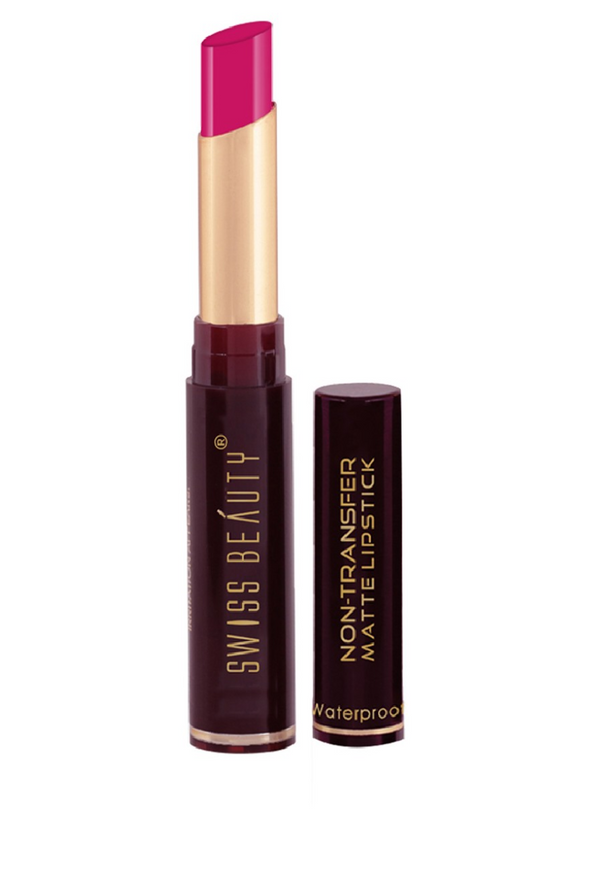 Swiss Beauty Non-Transfer Smooth & Waterproof Matte Lipstick - First Love