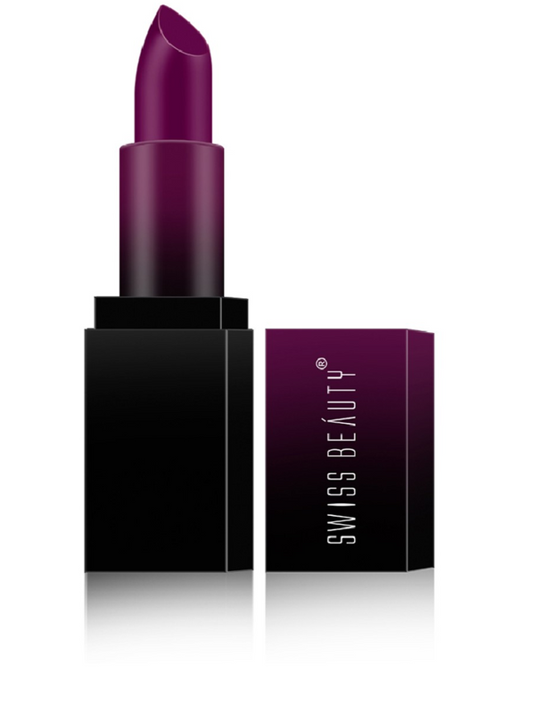 SWISS BEAUTY HD Matte Lipstick - Plum House 06