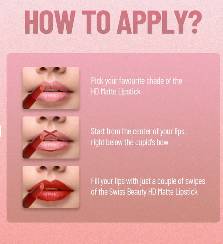 Swiss Beauty - HD Matte Lipstick Chocolava Shade No. 11