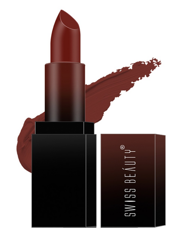 SWISS BEAUTY HD Matte Lipstick - Chocolava