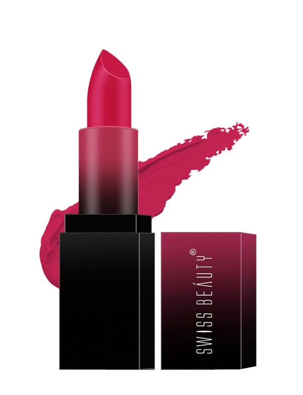 SWISS BEAUTY HD Matte Lipstick - Pink Up