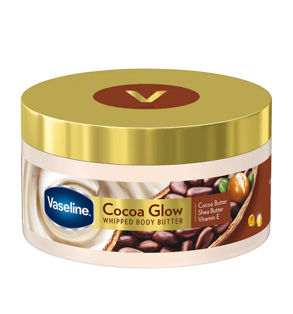 Vaseline Cocoa Glow Whipped Body Butter 180g