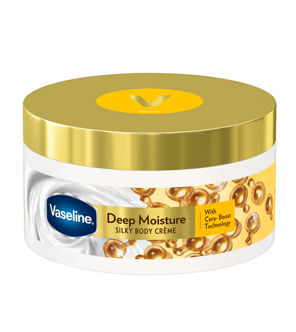 Vaseline Deep Moisture Silky Body Cream 180 g
