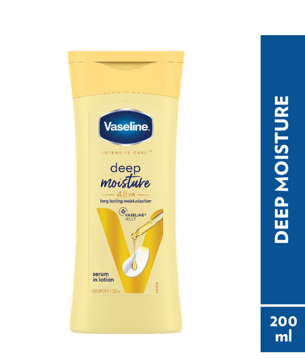 Vaseline Intensive Care Deep Moisture Serum in Lotion 48HR 200ml