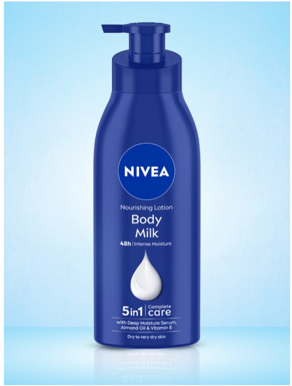 Nivea Nourishing Body Milk for Very Dry Skin with Almond Oil and Vitamin E 400ml