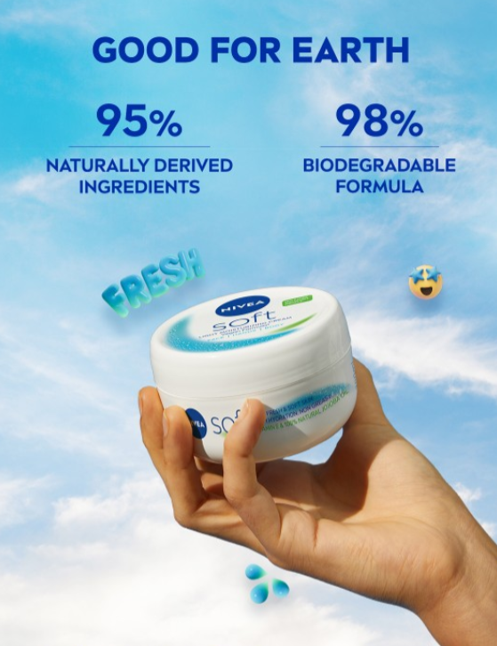 Nivea Soft Light Moisturizer with Vitamin E 200ml