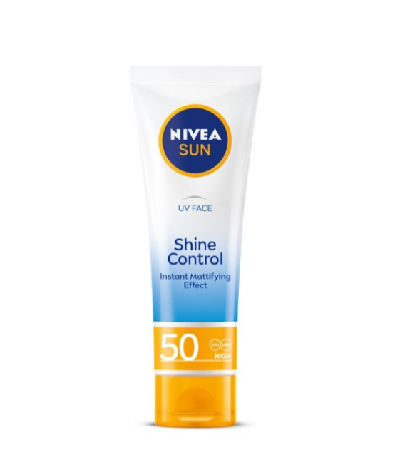 Nivea Sun Shine Control UV Face SPF50 Sun Screen - 50 ml