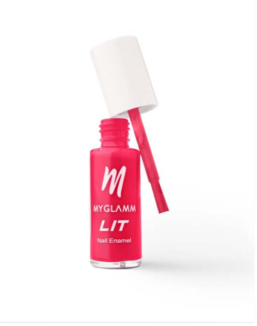 MyGlamm - LIT Long Lasting Nail Enamel 7ml - XOXO